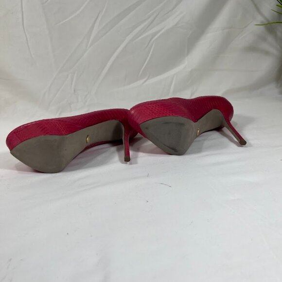 Sergio Rossi Platform Python Shoes - Size 37 1/2 - New without box - Picture 5 of 7